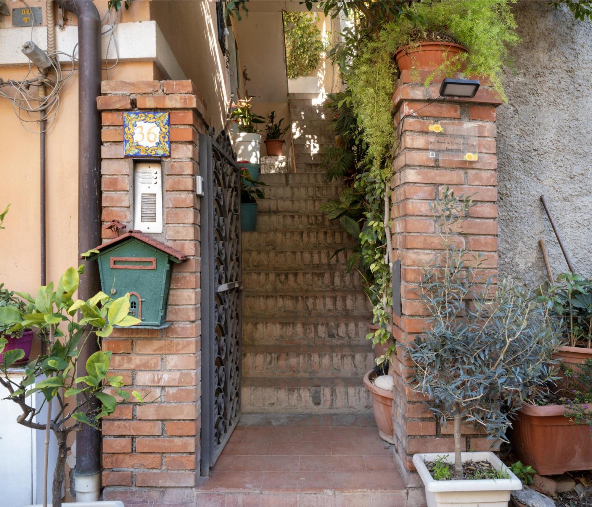 Casa Del Presidente Lejlighed Taormina Eksteriør billede